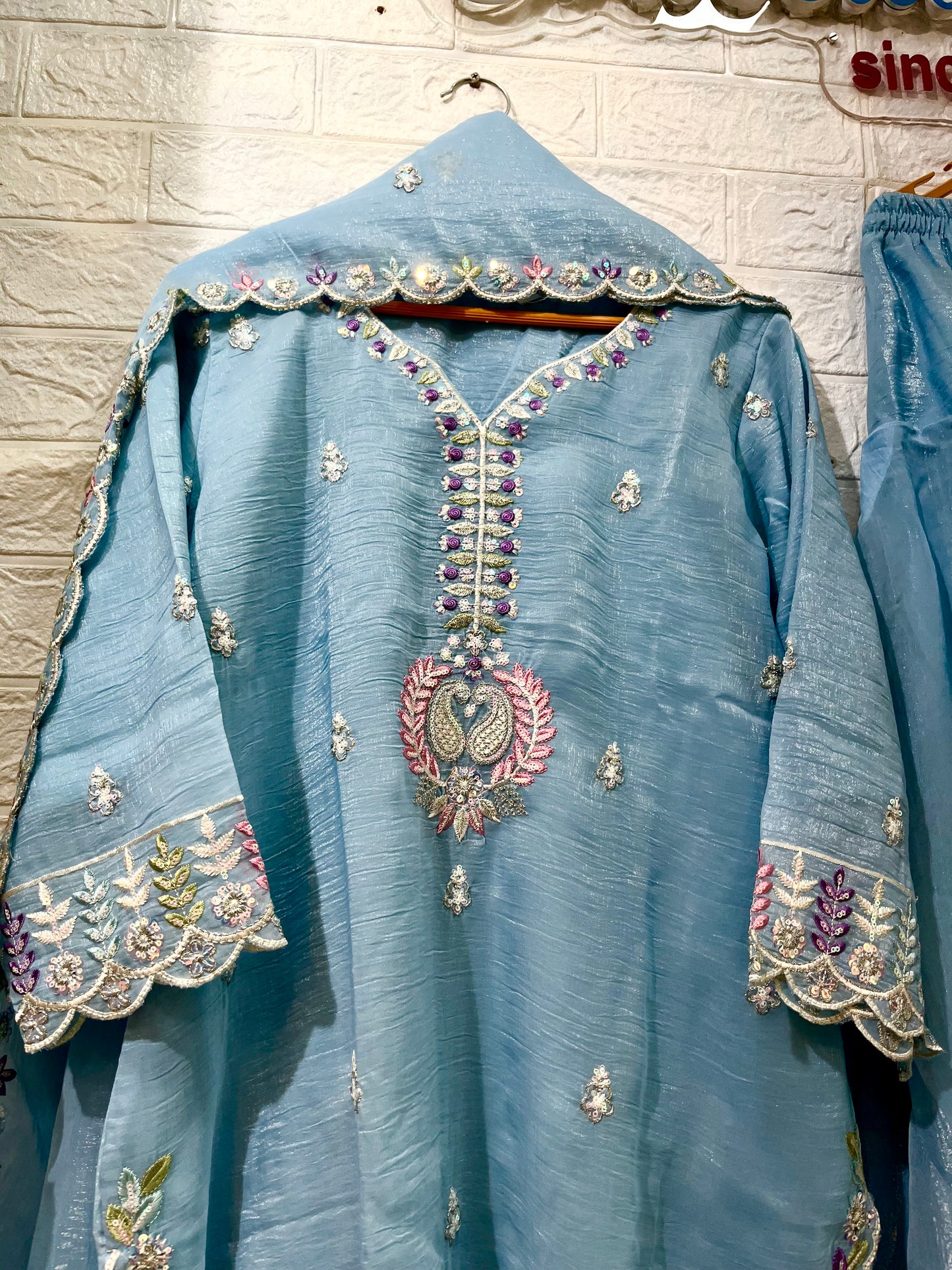 Code - 1164 pakistani farshi shalwar