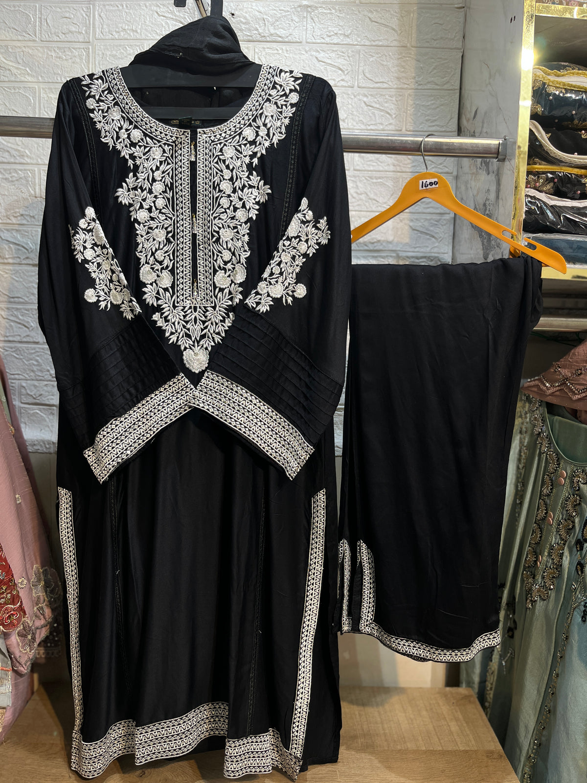 Code - 1197 Karachi suits in plus sizes