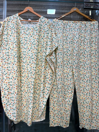 Code - 1191 korean nightsuits kaftan style