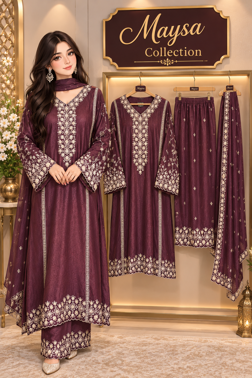 Code - 1202 karachi suit