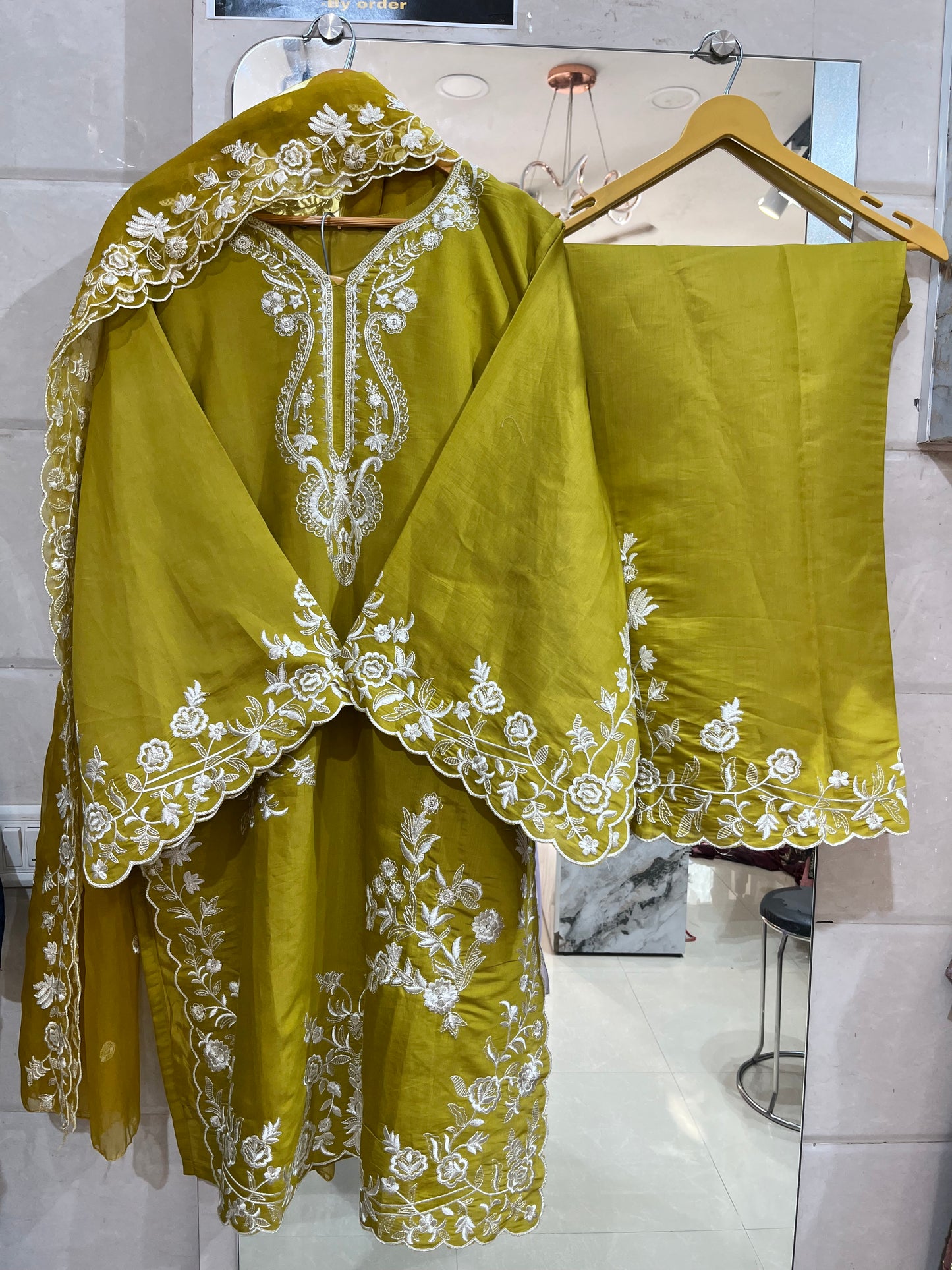 Code - 1148 Pakistani Premium heavy embroidered plazzo suit