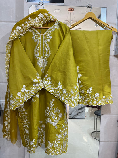 Code - 1148 Pakistani Premium heavy embroidered plazzo suit
