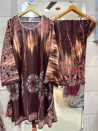 Code - 1156 Imported glam cordsets plus size edition