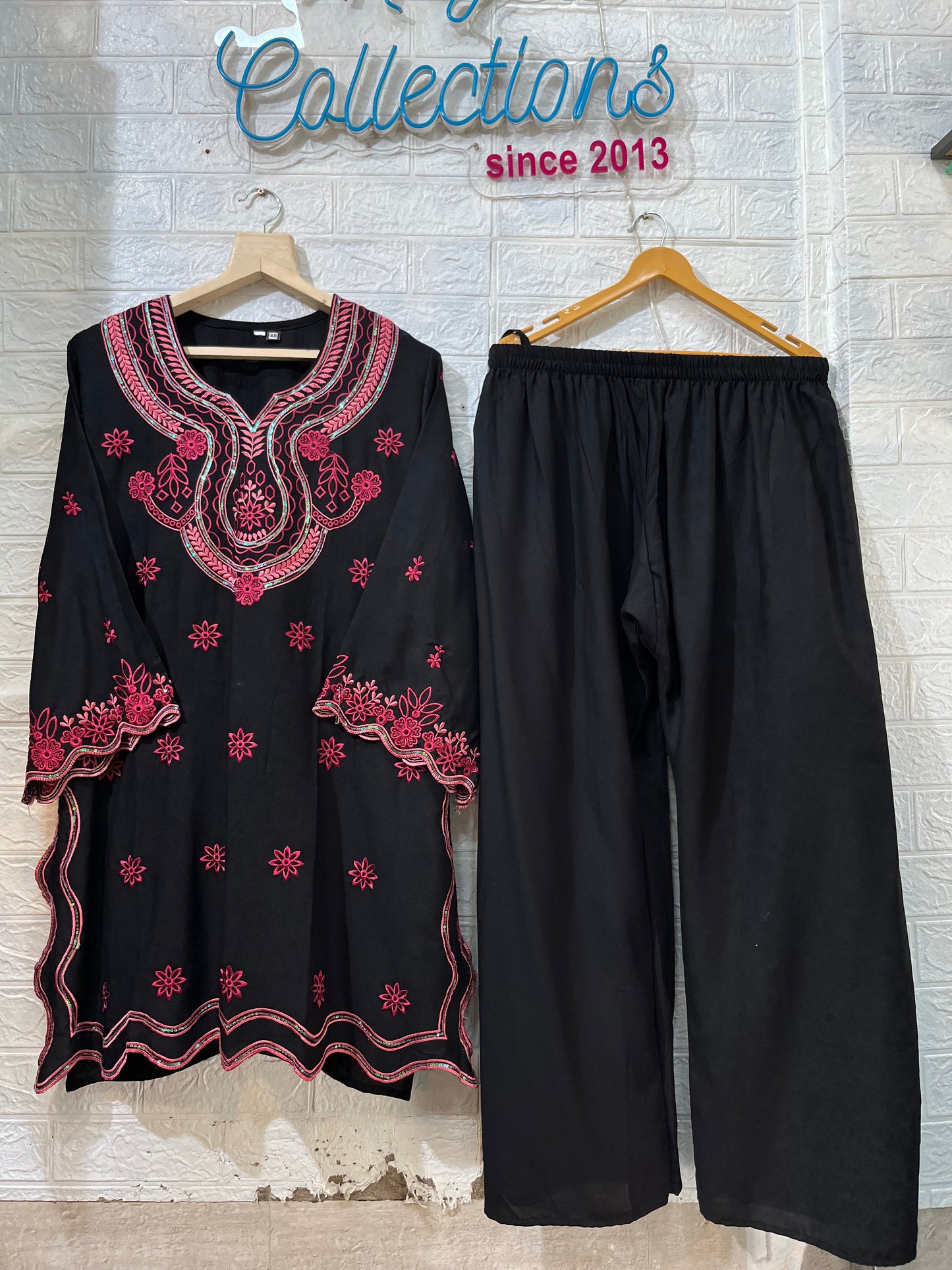 Code - 1159 Rayon cotton karachi cordset