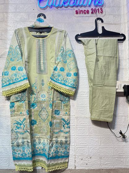 Code - 1147 karachi casual wear cotton printed suits