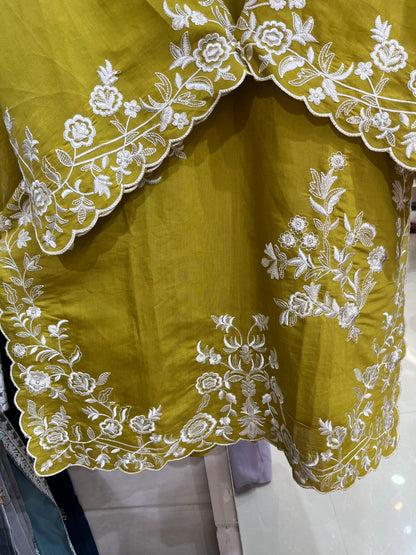 Code - 1148 Pakistani Premium heavy embroidered plazzo suit