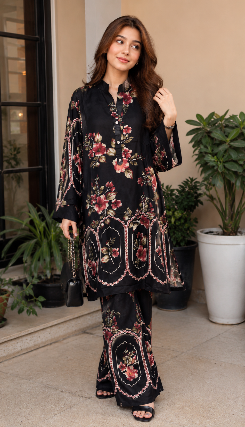 Code - 1160 Pakistani modal cotton cordsets