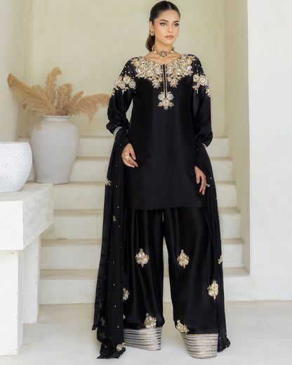 Code - 1151 Designer farshi shalwar Pakistani short kameez pattern