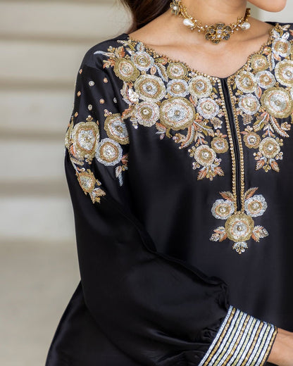 Code - 1151 Designer farshi shalwar Pakistani short kameez pattern