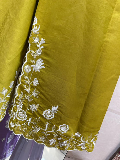 Code - 1148 Pakistani Premium heavy embroidered plazzo suit