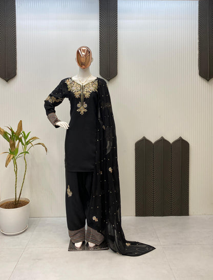 Code - 1151 Designer farshi shalwar Pakistani short kameez pattern