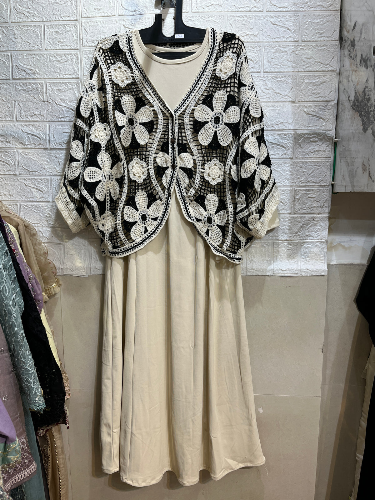 Code - 1205 korean imported crochet gowns