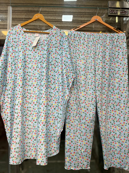 Code - 1191 korean nightsuits kaftan style