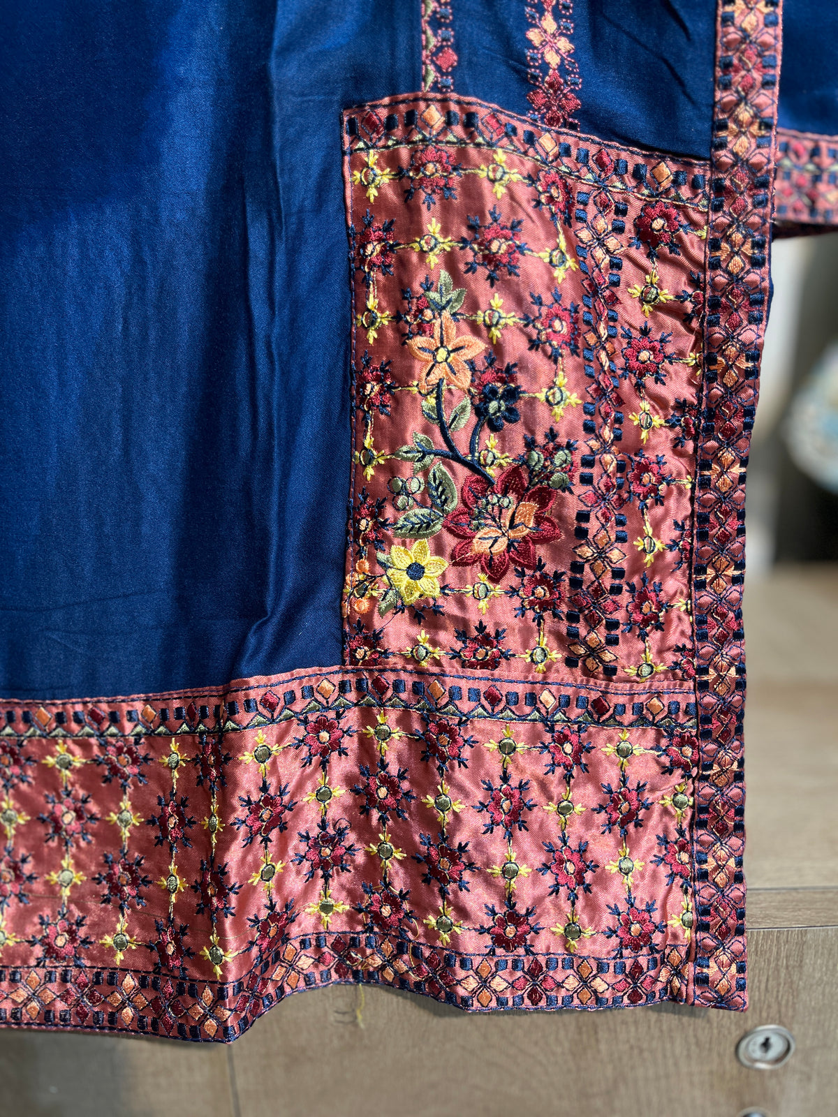 Code -1186 long Pakistani kaftan karachi suits