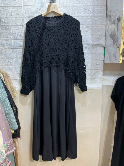 Code - 1205 korean imported crochet gowns