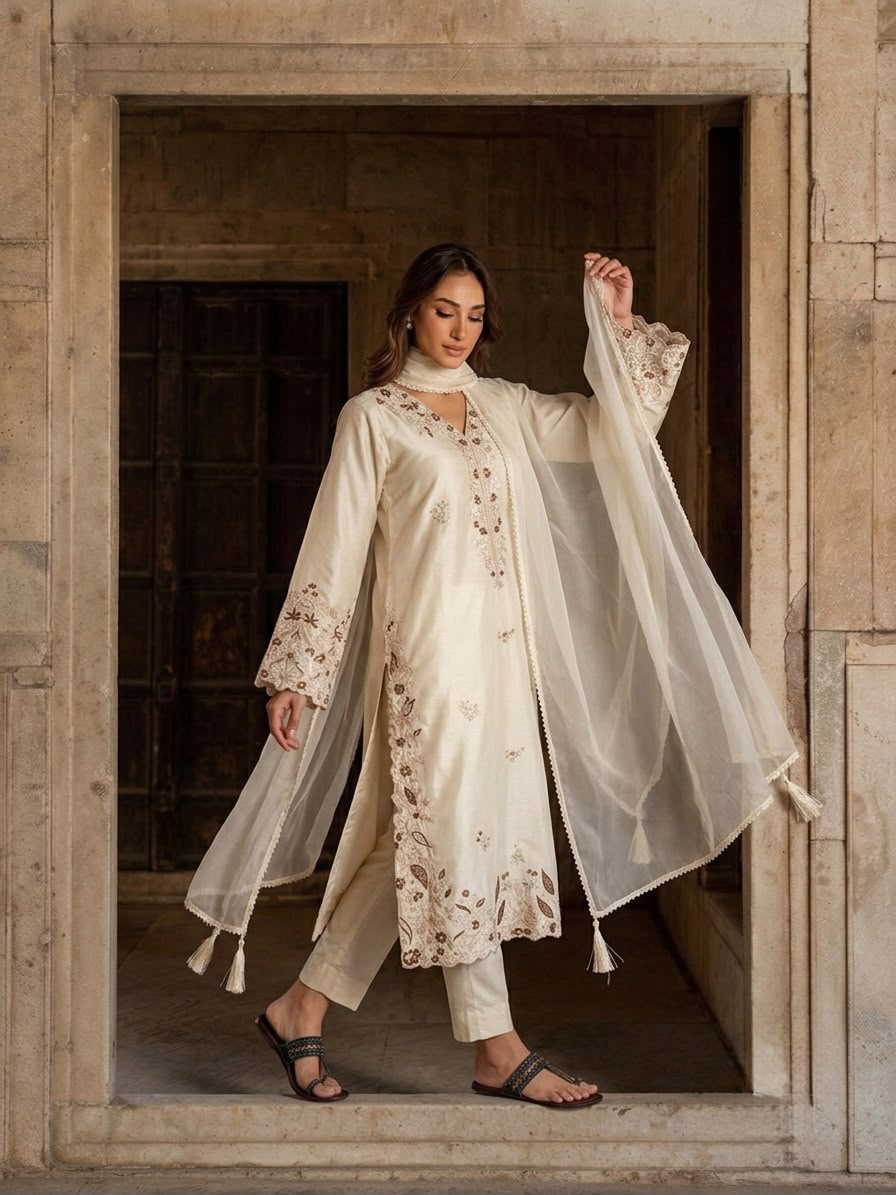Code-1200 Long kaftan Party wear collection
