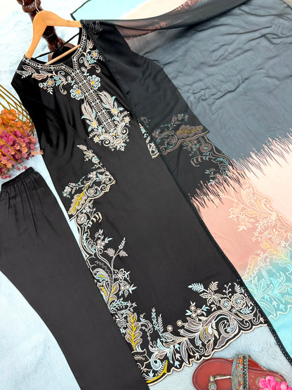 Code-1178 Long kaftaan
