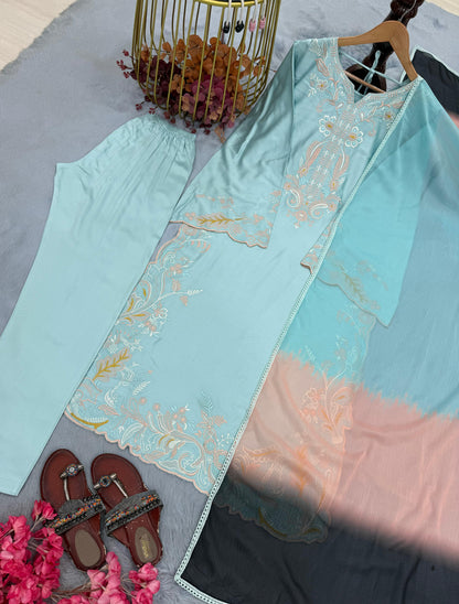 Code-1178 Long kaftaan