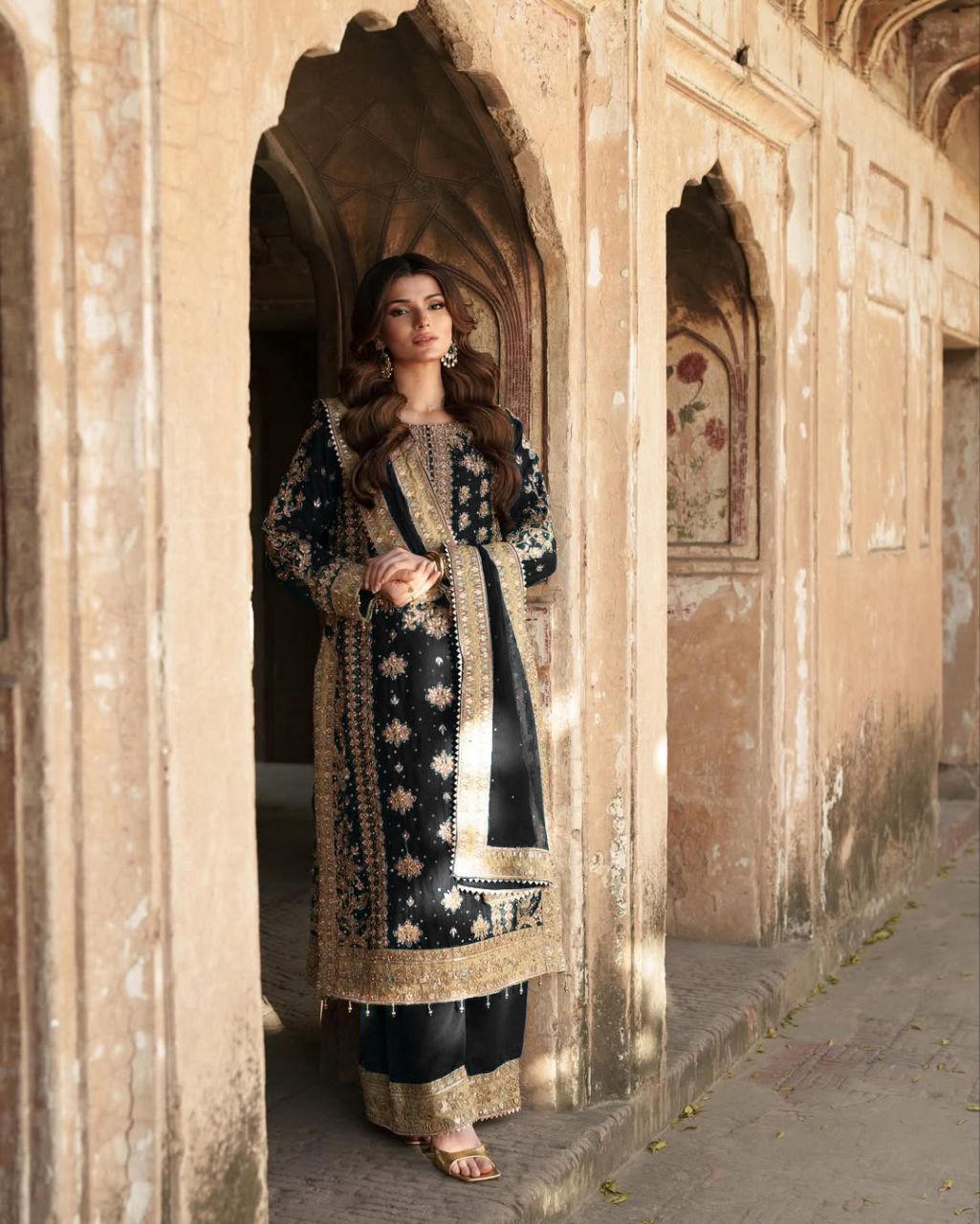 Code-1160 Pakistani Plazzo set