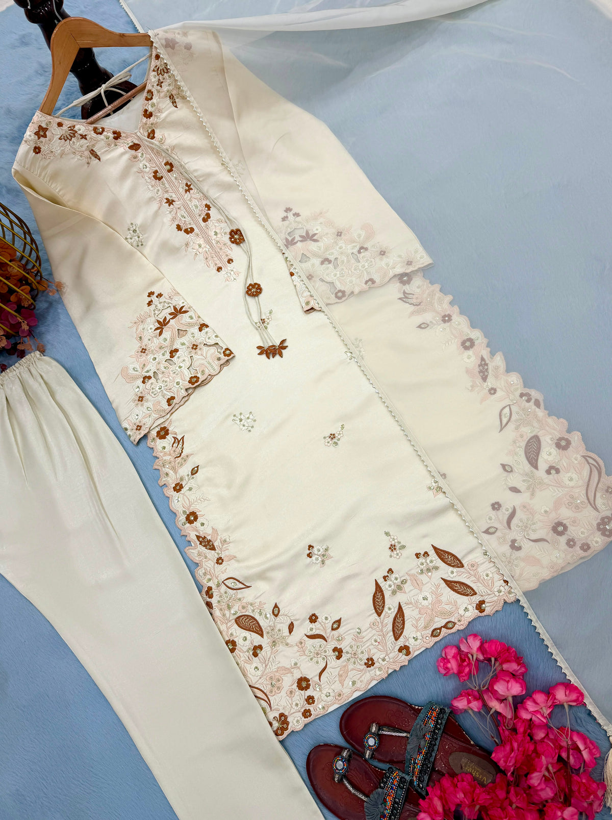 Code-1200 Long kaftan Party wear collection