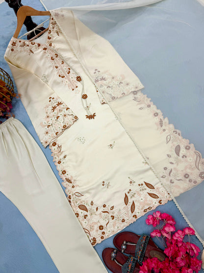 Code-1200 Long kaftan Party wear collection