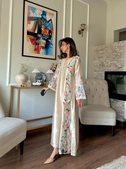 Code- 1199 Long kaftan Party wear collection